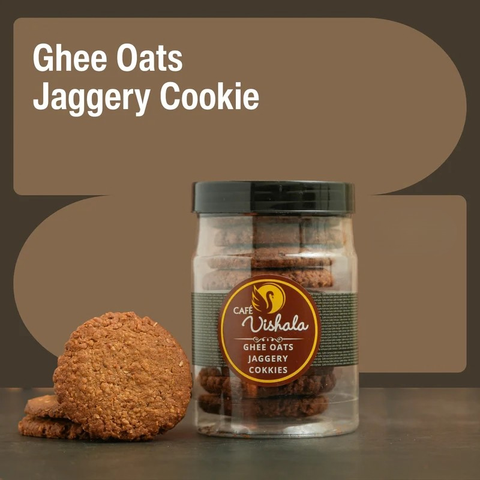 Ghee Oats Jaggery Cookies - 5 Flavors