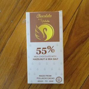 55% Milk Chocolate with Hazelnut & Sea Salt